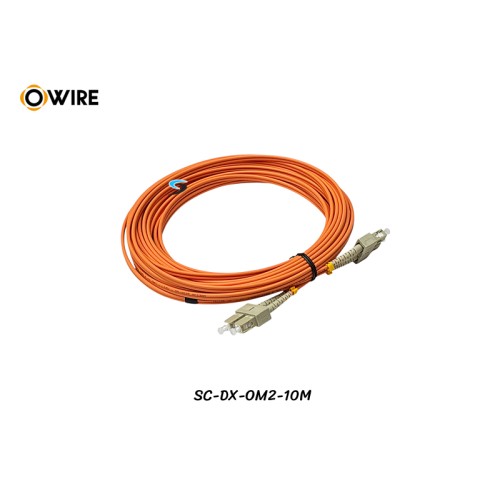 Patch Cord SC-SC MM OM2 Duplex ยาว 10 เมตร