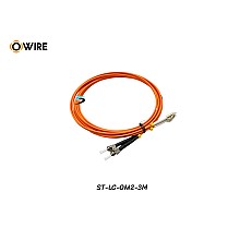 Patch Cord ST-LC MM OM2 Duplex ยาว 3 เมตร