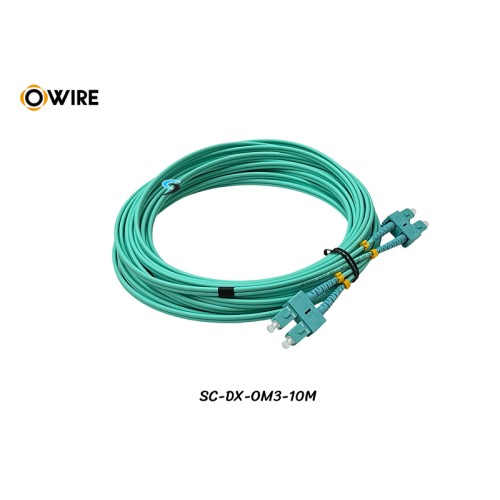 Patch Cord SC-SC MM OM3 Duplex ยาว 10 เมตร