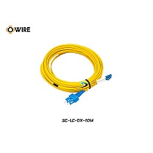 Patch Cord SC-LC (UPC) SM Duplex ยาว 10 เมตร