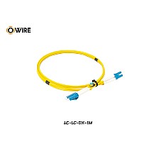 Patch Cord LC-LC (UPC) SM Duplex ยาว 1 เมตร