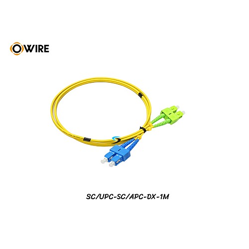 Patch Cord SC/UPC-SC/APC SM Duplex ยาว 1 เมตร