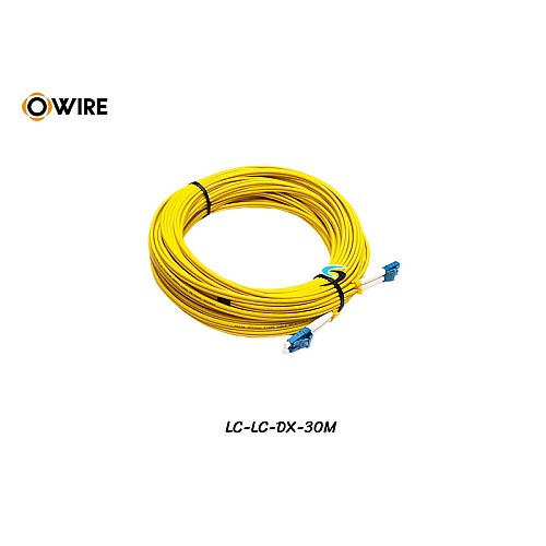 Patch Cord LC-LC (UPC) SM Duplex ยาว 30 เมตร