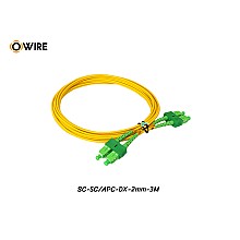 Patch Cord SC-SC (APC) SM Duplex 2mm ยาว 3 เมตร