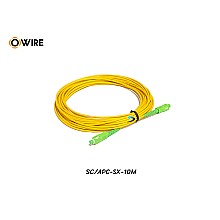 Patch Cord SC-SC (APC) SM Simplex ยาว 10 เมตร