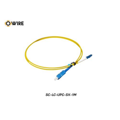 Patch Cord SC-LC (UPC) SM Simplex ยาว 1 เมตร