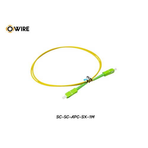 Patch Cord SC-SC (APC) SM Simplex ยาว 1 เมตร
