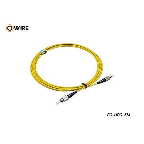 Patch Cord FC-FC (UPC) SM Simplex ยาว 3 เมตร