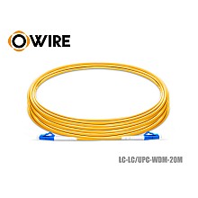 Patch Cord LC-LC (UPC) SM Simplex ยาว 20 เมตร