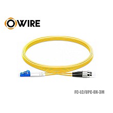 Patch Cord FC-LC (UPC) SM Duplex ยาว 3 เมตร