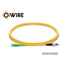 Patch Cord SC/APC-FC/UPC SM Simplex ยาว 1 เมตร