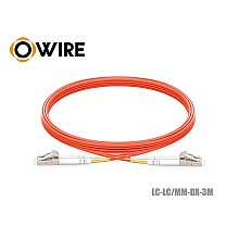 Patch Cord LC-LC MM OM2 Duplex ยาว 3 เมตร