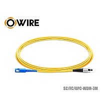 Patch Cord SC-FC (UPC) SM Simplex ยาว 3 เมตร