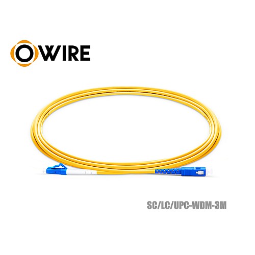 Patch Cord SC-LC (UPC) SM Simplex ยาว 3 เมตร