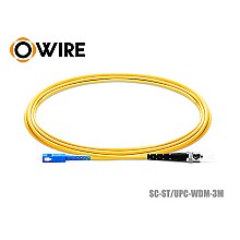 Patch Cord SC-ST (UPC) SM Simplex ยาว 3 เมตร