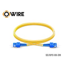 Patch Cord SC-SC (UPC) SM Duplex ยาว 3 เมตร