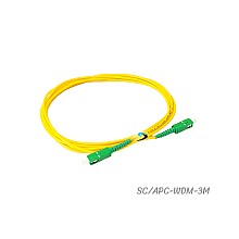 Patch Cord SC-SC (APC) SM SX [PVC] ยาว 3 เมตร