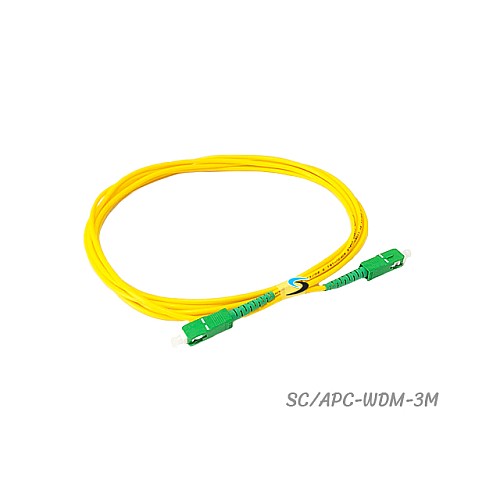 Patch Cord SC-SC (APC) SM SX [PVC] ยาว 3 เมตร