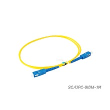 Patch Cord SC-SC (UPC) SM SX [PVC] ยาว 1 เมตร