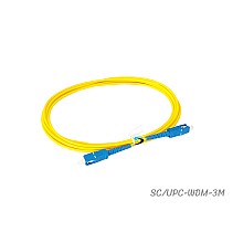 Patch Cord SC-SC (UPC) SM SX [PVC] ยาว 3 เมตร