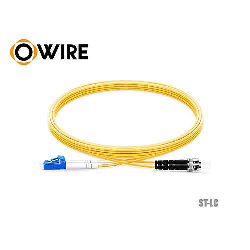 Patch Cord ST-LC (UPC) SM Duplex ยาว 3 เมตร