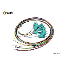 Pigtail 12 Core SC/UPC MM OM3 0.9mm ยาว 1.5 เมตร