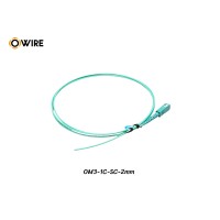 Pigtail 1 Core SC/UPC MM OM3 2mm ยาว 1.5 เมตร
