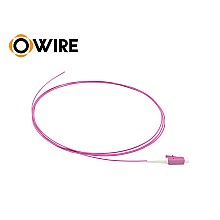Pigtail 1 Core LC/UPC MM OM4 0.9mm ยาว 1.5 เมตร