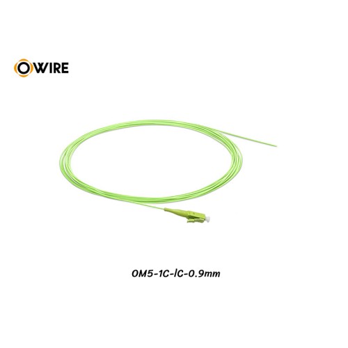 Pigtail 1 Core LC MM OM5 0.9mm ยาว 1.5 เมตร