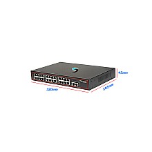 Gigabit PoE Switch 24GE POE + 2GE (small)