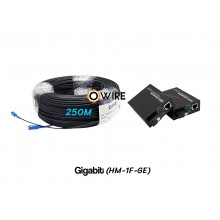 สายไฟเบอร์ออฟติก 1 Core 250 เมตร + Media BIDI 1G