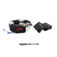 สายไฟเบอร์ออฟติก 1 Core 50 เมตร + Media BIDI 1G
