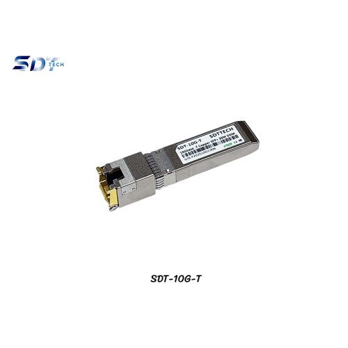 10G SFP+ TO RJ45 30M DDM รุ่น SDT-10G-T