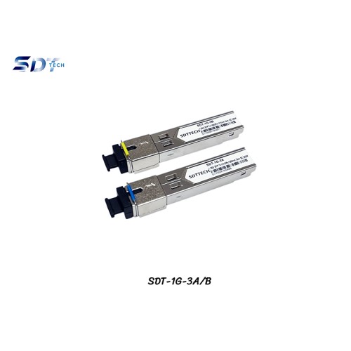 SDT | SFP SC BIDI-1310/1550 1.25G DDM SM 3KM SDT | SFP SC BIDI-1310/1550 1.25G DDM SM 3KM