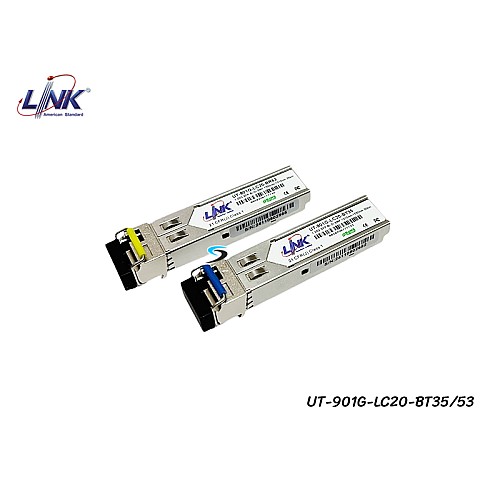 SFP 1.25G SM BIDI LC 20KM LINK รุ่น UT-901G-LC20