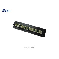 SNAP-IN Aluminum Plate 3SC Beige OM2 Duplex SNAP-IN Aluminum Plate 3SC Beige OM2 Duplex