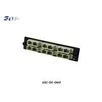 SNAP-IN Aluminum Plate 6SC Beige OM2 Duplex SNAP-IN Aluminum Plate 6SC Beige OM2 Duplex