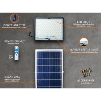 โคมไฟสปอร์ตไลท์ Solar Spotlight LumiRa รุ่น LSC-028 200W โคมไฟสปอร์ตไลท์ Solar Spotlight LumiRa รุ่น LSC-028 200W