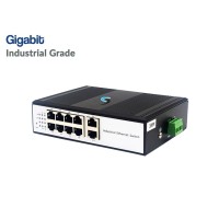 Industrial Switch 8-Port Gigabit + 2-Port Gigabit (10 Port)