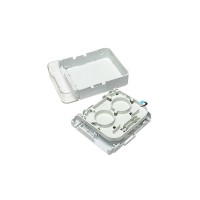 กล่องพักสายไฟเบอร์ออฟติก 2 Core Indoor (มีฝาปิด)