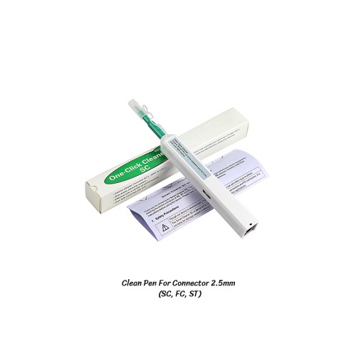 One Click Cleaner 2.5mm สำหรับคลีนหัว SC, FC, ST