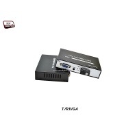 VGA To FIBER Extender 1080p + Audio 20KM