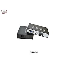 VGA To FIBER Extender 1080p + Audio 20KM