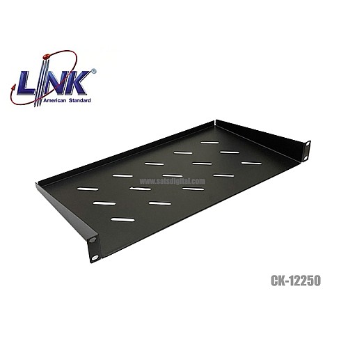 ถาดรองอุปกรณ์สีดำ LINK รุ่น CK-12250 ลึก 25CM 