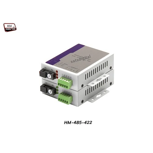 RS485/RS422 (2CH) To Fiber Optic BIDI 20KM