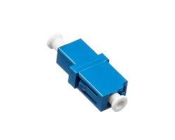 ตัวต่อหัวไฟเบอร์ LC-LC (UPC) SX SM BLUE