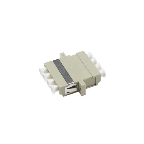 ตัวต่อหัวไฟเบอร์ LC-LC (UPC) Quad MM OM1, OM2