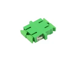 ตัวต่อหัวไฟเบอร์ SC-SC (APC) DX SM GREEN
