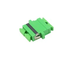  ตัวต่อหัวไฟเบอร์ SC-SC (APC) DX SM GREEN