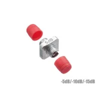 ตัวลดทอนแสง FC/UPC ค่าลดทอน 15dB (เมีย-เมีย) ตัวลดทอนแสง FC/UPC ค่าลดทอน 15dB (เมีย-เมีย)